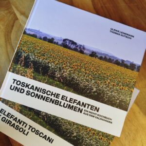 ELEFANTI TOSCANI e GIRASOLI TOSKANISCHE ELEFANTEN UND SONNEBLUMEN